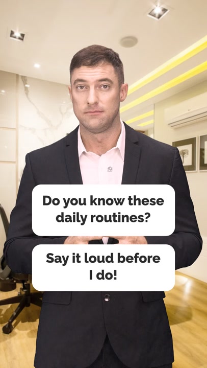 Learn Daily Routines Vocabulary (Part 3): Essential Household Phrases