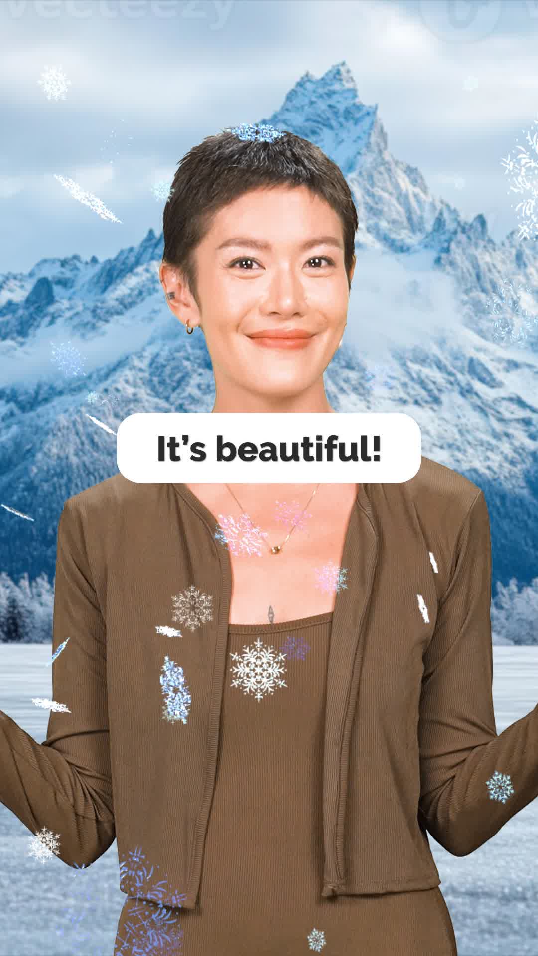 Cold Weather and Snow Vocabulary