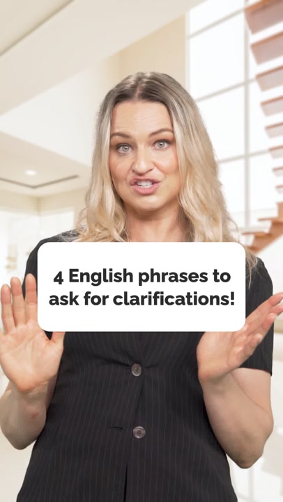 Master English: 4 Essential Phrases for Clarification