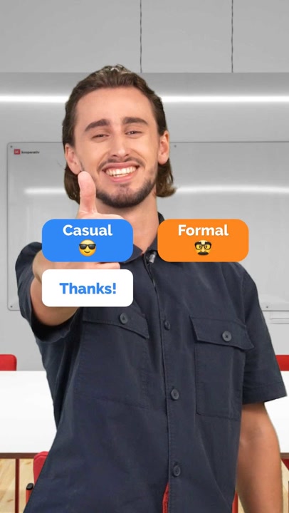 Casual vs. Formal Ways to Say Thank You
