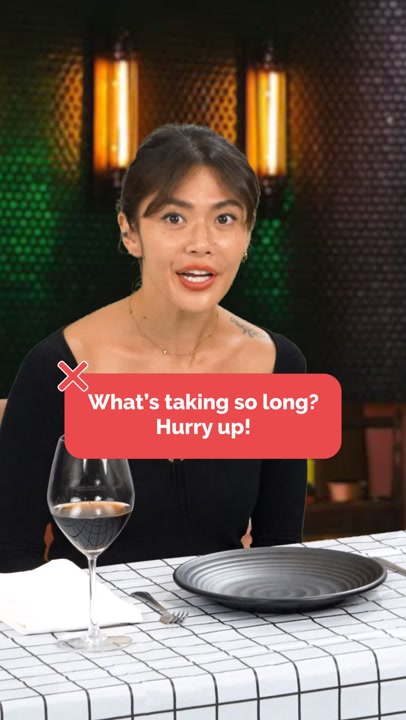 Polite vs Rude at the Restaurant: English Conversation Tips
