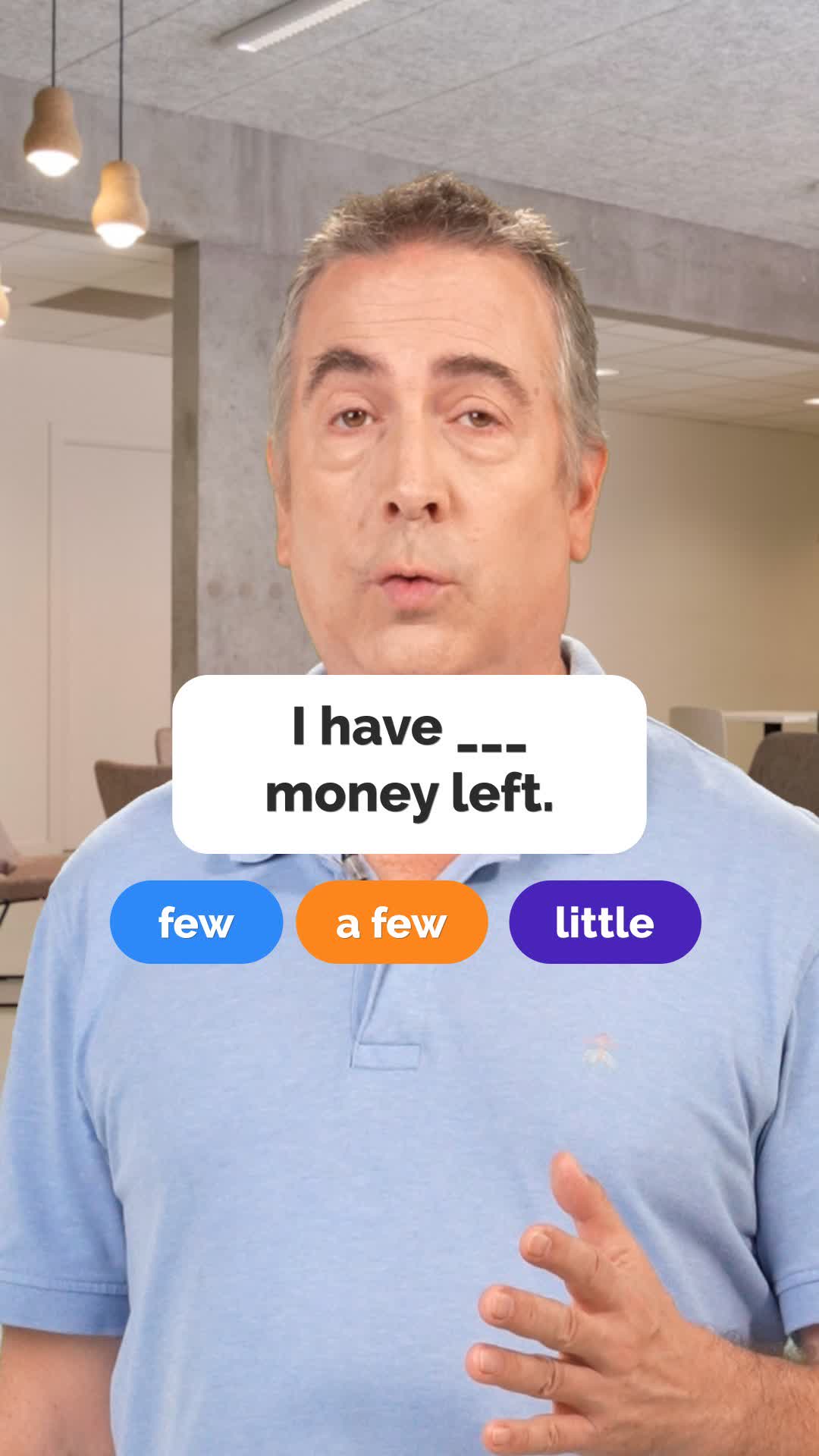 Few vs Little: Easy Grammar Guide