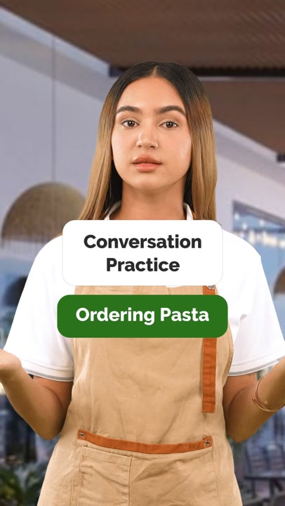 Photo inspiration: Ordering Pasta At A Restaurant Conversation Practice Photo Inspiration