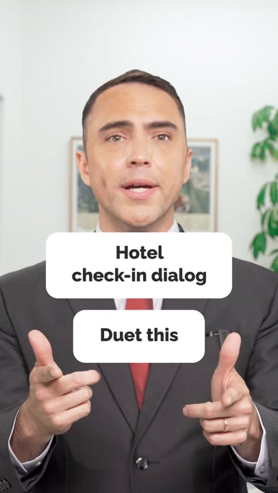 Practice Hotel Check-In Dialog: Role-Play Exercise