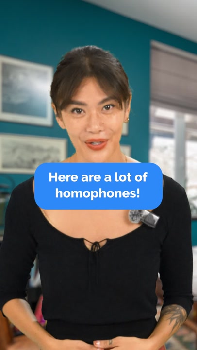 5 Common Homophones: Improve Your English Pronunciation
