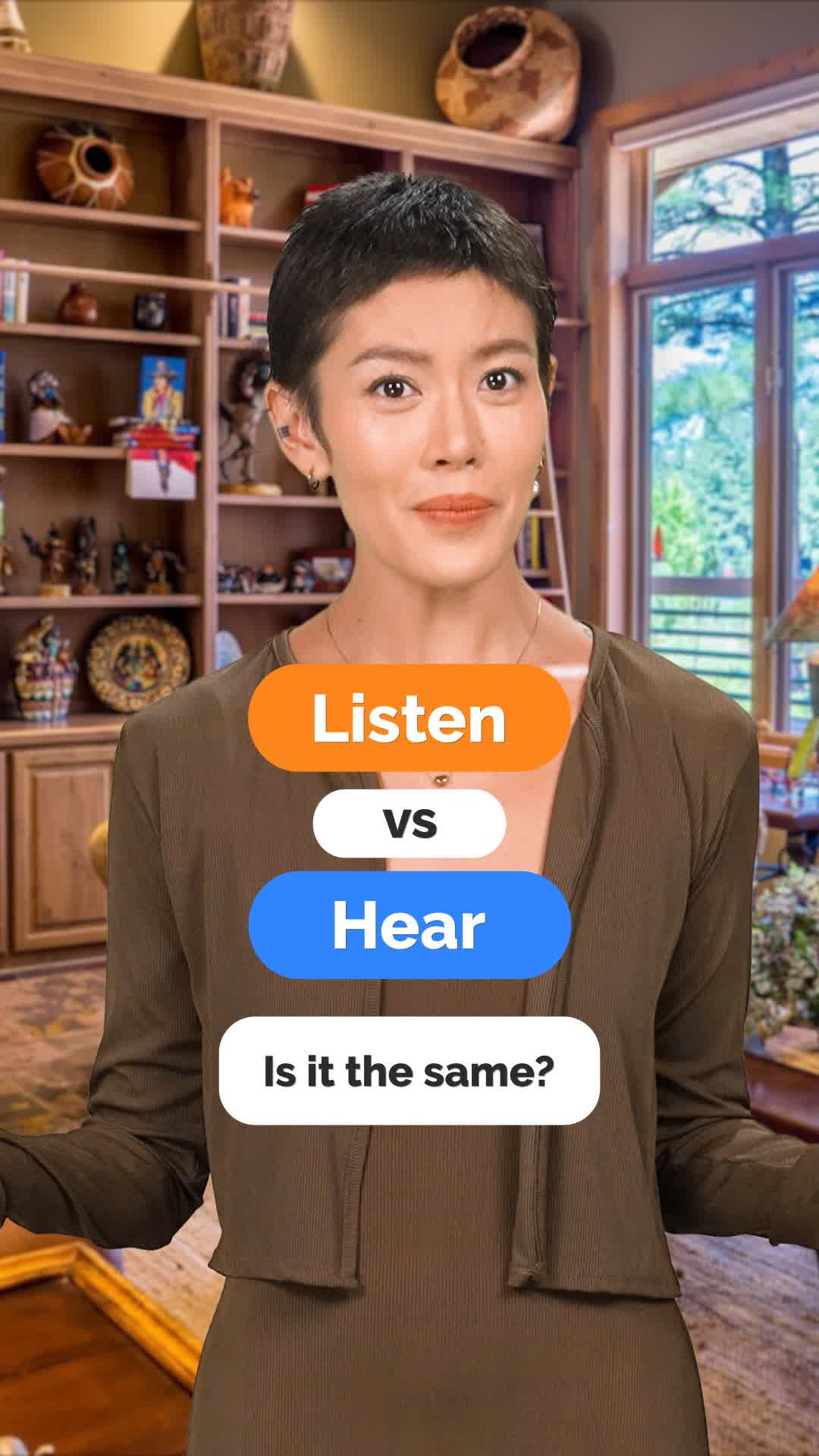 Listen vs Hear: Learn the Difference in English